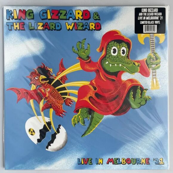 King Gizzard and the Lizard Wizard – Live In Melbourne ’21 – Triple Vinyl 3xLP